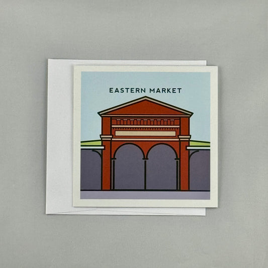 Eastern Market Greeting Card