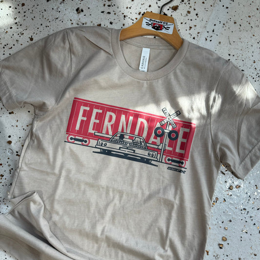 Ferndale Train Crossing Tee