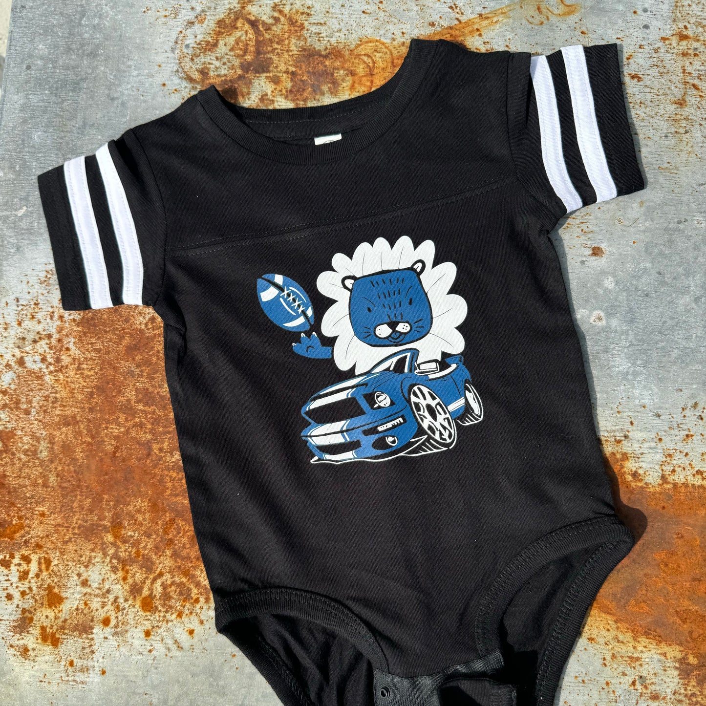 Motor City Lion - Onesie