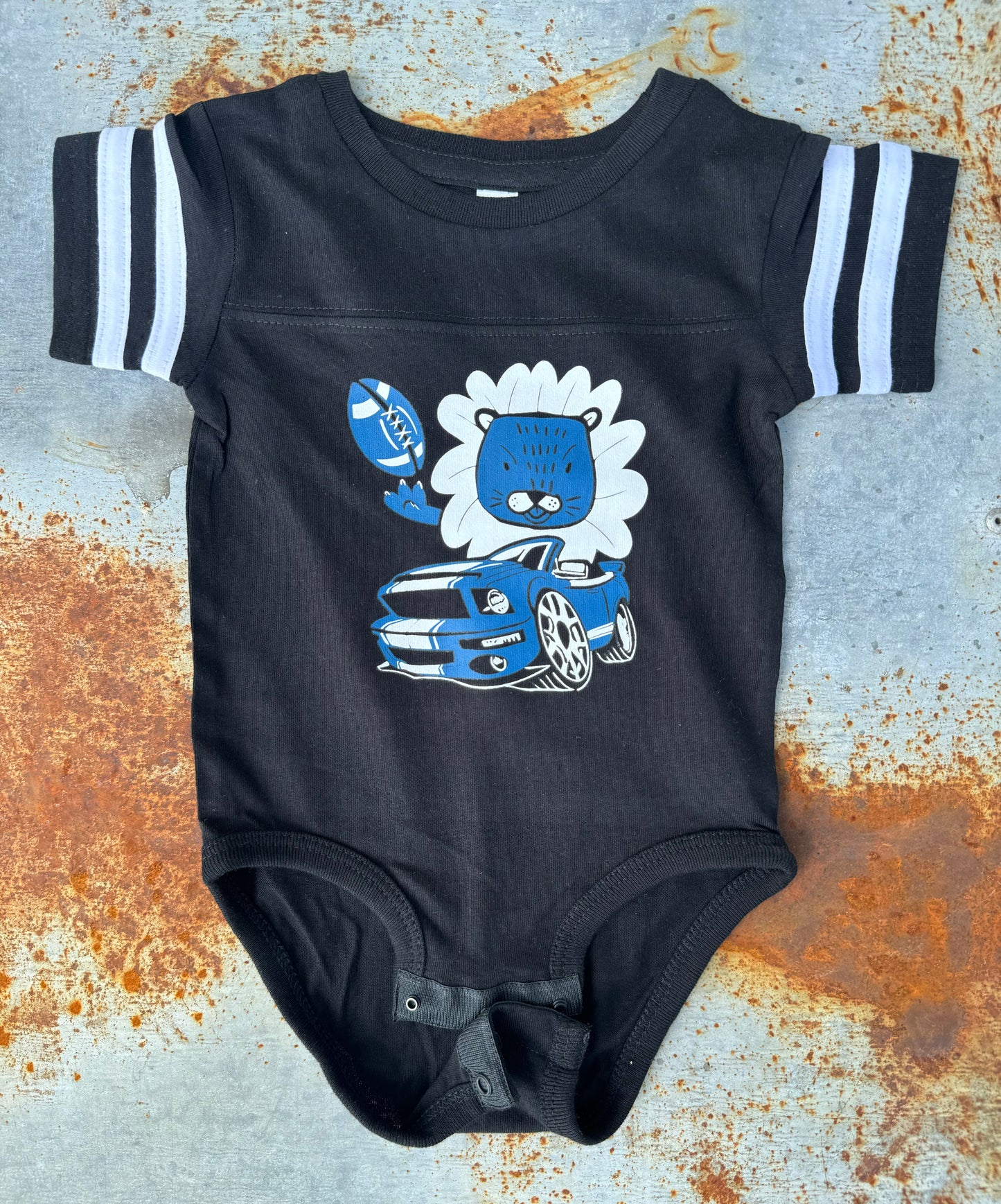 Motor City Lion - Onesie