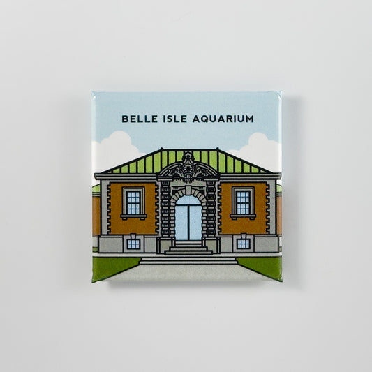 Belle Isle Aquarium magnet