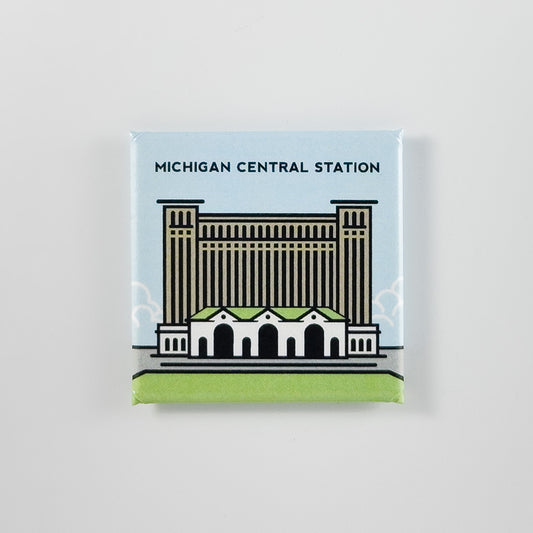 Michigan Central Station magnet