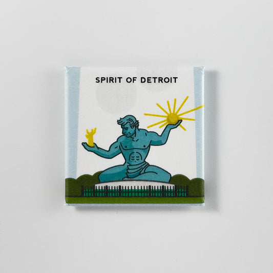 Spirit of Detroit magnet