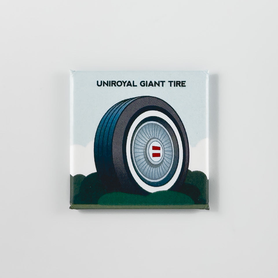 Uniroyal Giant Tire magnet