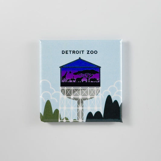 Detroit Zoo magnet