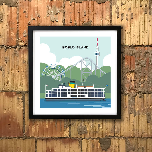 Boblo Island print