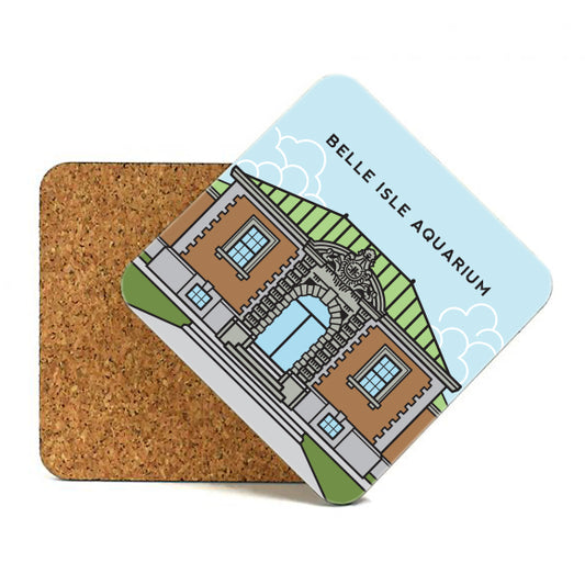 Belle Isle Aquarium Coaster