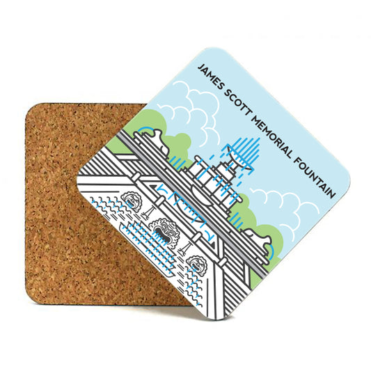 Scott Memorial Fountain Coaster