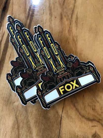 Fox Theatre - sticker